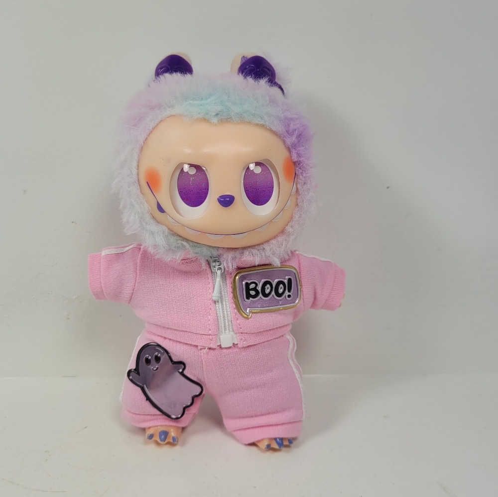 Adorable Labubu Pink Halloween Outfit